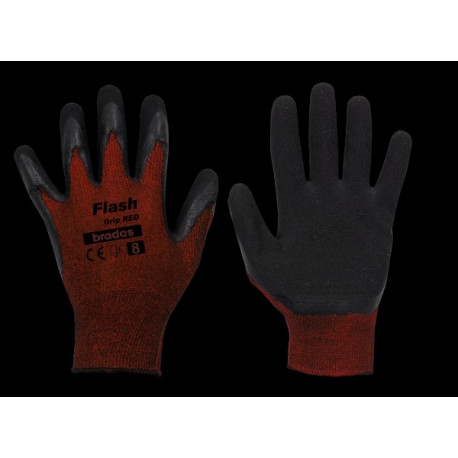 Kindad FLASH GRIP RED lateks 8