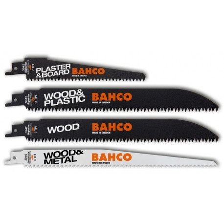 Reciprocating sawblades Sandflex bimetal and HCS WOOD set 5 pcs for wood