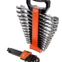 Socket and spanners set 1/4" and 1/2" 103 pcs