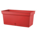 Plant pot AQUA 78cm x 38cm x h38cm, scarlet