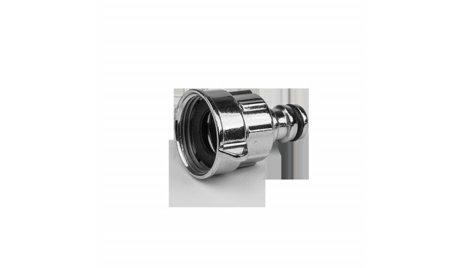 1" / 3/4" female tap adapter ZINC CHROME