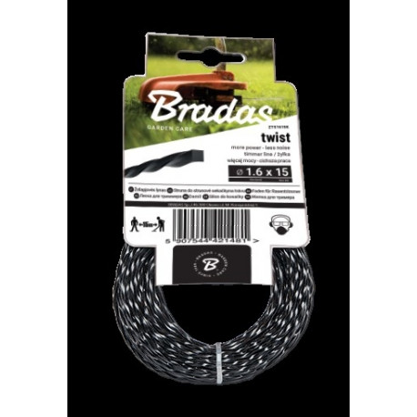 Trimmer line TWIST 2,0mm x 15m - card