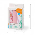 BabyOno bamboo diapers 3 pcs, pink 397/07