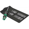 Wera Kraftform Kompakt Turbo komplekt: 1 kruvikeeraja käepide ja otsikute komplekt 89mm SL+PH+PZ+TOR