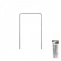 Galvanized metal pin in the shape of "U" width 7cm / height 15cm