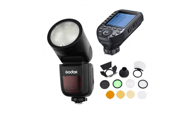 Godox Speedlite V1 Nikon X PRO II Trigger Accessories Kit