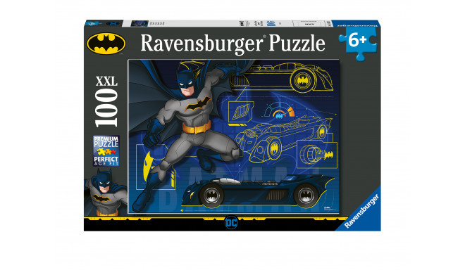 Ravensburger pusle 100 tk Batmani auto skemaatik