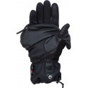 VALLERRET SKADI ZIPPER MITT LRS: BLACK L