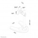 NEOMOUNTS TABLET DESK CLAMP (SUITED FROM 4,7" UP TO 12.9")