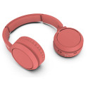 PHILIPS Wireless On-Ear Headphones TAH4205RD/00 Bluetooth®, Built-in microphone, 32mm drivers/closed