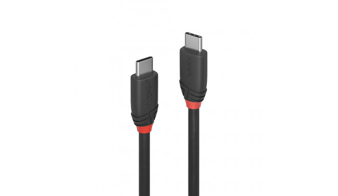 CABLE USB3.2 C-C 1M/Juodas 36906 LINDY