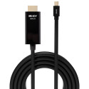 KABELIS MINI DP Į HDMI 3M/36928 LINDY