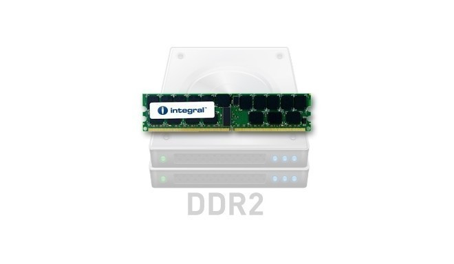2GB DDR2-667 ECC DIMM  CL5 R2 FULLY BUFFERED  1.8V