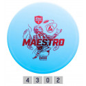 Discgolf DISCMANIA Midrange Driver MAESTRO Active Light Blue 4/3/0/2