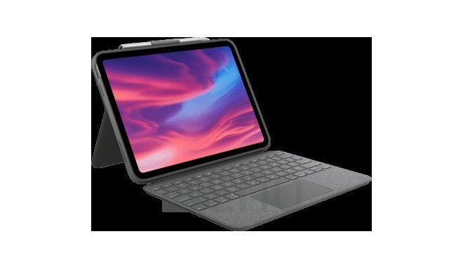 Logitech Combo Touch iPad 10Gen / 11Gen grau QWERTZ