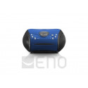 Lenco SCD-24 Tragbares Radio m. CD-Player Blau/Schwarz