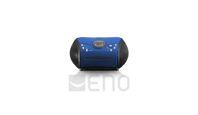 Lenco SCD-24 Tragbares Radio m. CD-Player Blau/Schwarz