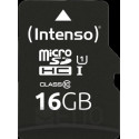 Intenso microSD-Card Class10 UHS-I 16GB Speicherkarte