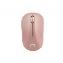 Natec juhtmevaba hiir Toucan 1600DPI, roosa/valge