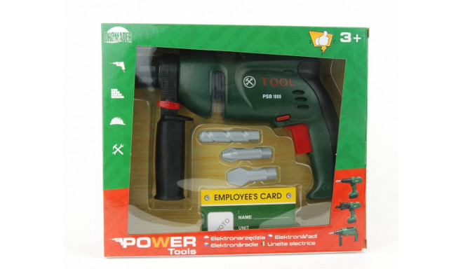 Drill battery operated in box