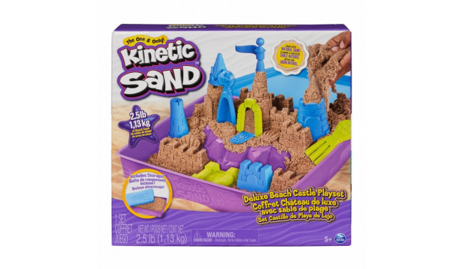 Kinetic Sand Set Castle on the beach