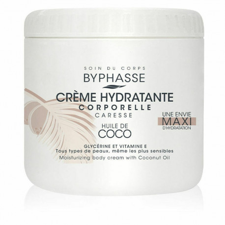 Niisutav kehakreem Byphasse Crema Hidratante 500 ml Kookospähkliõli