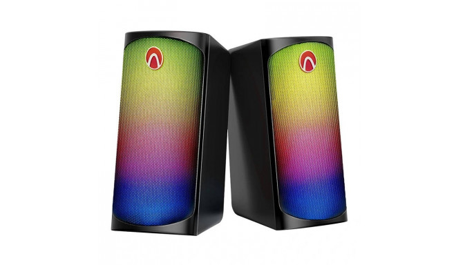 2.0 computer speakers for gamers Blitzwolf AA-GCR3, Bluetooth 5.0, RGB, AUX