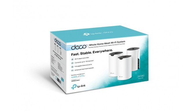TP-Link Deco S4 ruuter 3-pakk