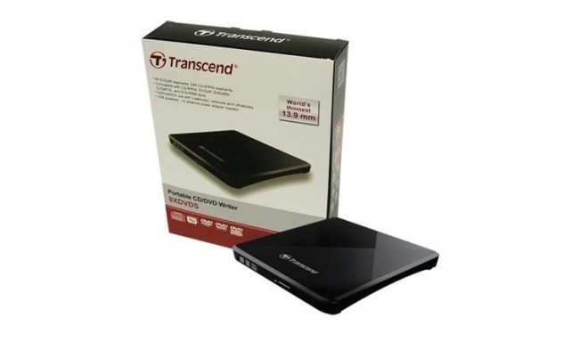 Transcend väline DVD kirjutaja USB (TS8XDVDS-K)