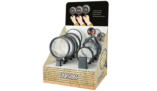 Carson Magnifiers Starter set with Free Counter Display