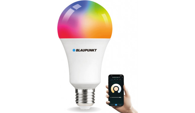 Blaupunkt nutipirn LED Smart Multicolor E27 A60 900lm 9W 2500-8000K WiFi + Bluetooth Tuya