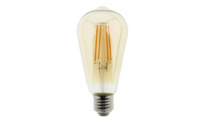 Blaupunkt LED lamp E27 ST64 Amber Filament A60 806lm 2300K