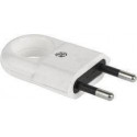 FLAT PLUG WITH HANDLE 10A/250V. D.3104