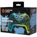 Canyon, Wired gamepad for Windows/PS3/Android media box/android tv set/Nintendo Switch, 2M cable, 15