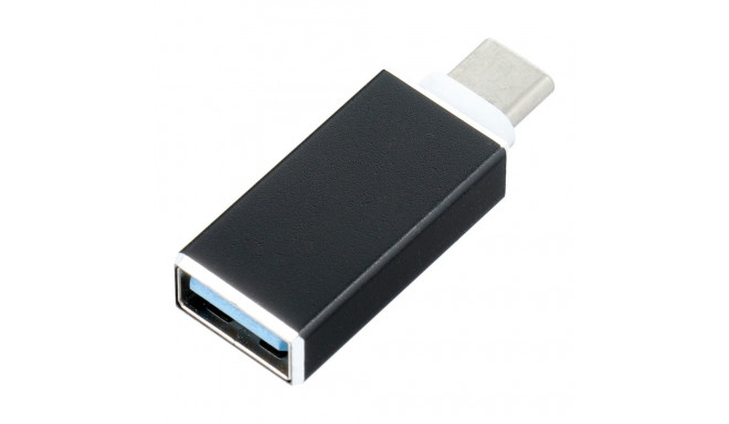 Adaptor OTG USB A 3.0 (female) to Type C (male) black