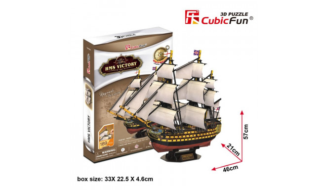 CUBICFUN 3D puzzle HMS Victory