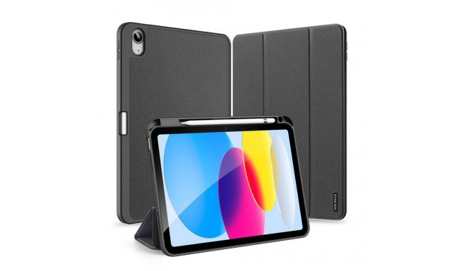 DUX DUCIS case DOMO foldable with pencil storage for iPad 10 (2022) black
