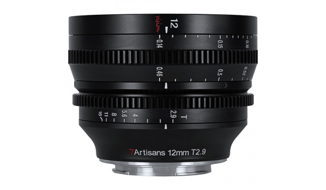 7Artisans Vision 12mm T2.9 für Sony E (APS-C)
