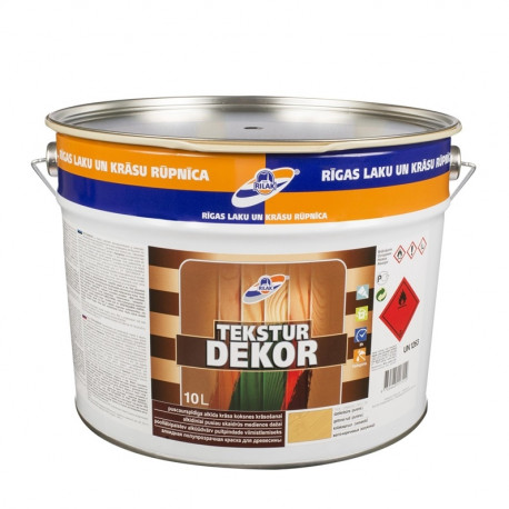 TEKSTURDEKOR kollakaspruun 10L