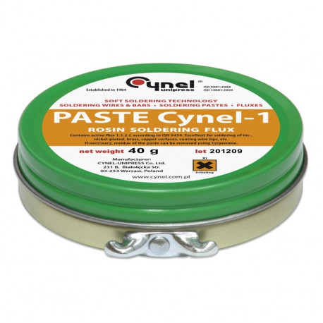 PASTE SOLDERING PASTE CYNEL-1 40 G