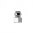 CHROME PLATED PIPE JOINT 1/2X10 MM WITH