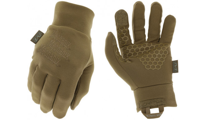 Winter gloves Mechanix ColdWork Base Layer Coyote, size XL