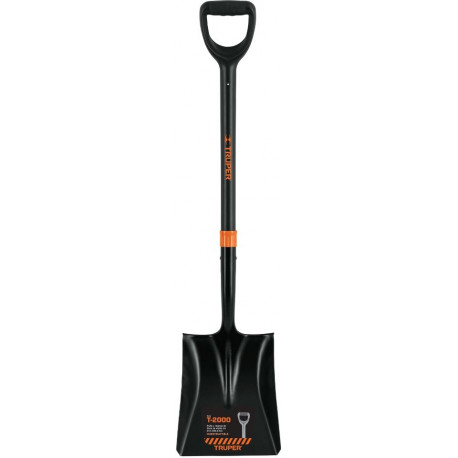 Truper shovel with fiberglass shaft, 104cm