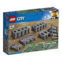 LEGO City mänguklotsid Rööpad ja kurvid