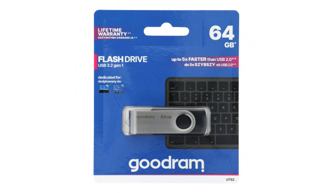 GOODRAM pendrive UTS3 64GB USB3.2