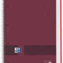 Piezīmju klade Oxford European Book Write&Erase Bordo A4 80 Loksnes 5 gb.