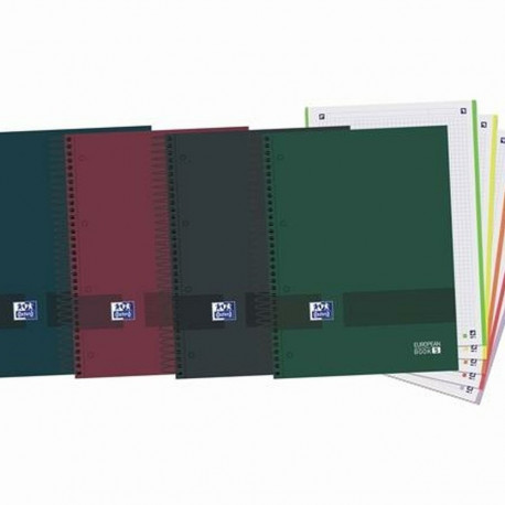 Set of exercise books Oxford European Book 5 Multicolour A4 120 Sheets (5 Units)