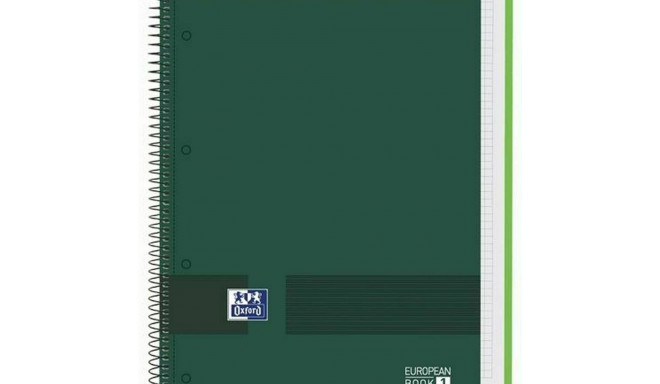 Notebook Oxford European Book Write&Erase Military green A4 (5 Units)