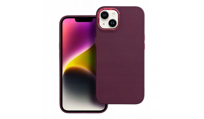 Fusion Frame silikona aizsargapvalks priekš Xiaomi Redmi 12 4G|12 5G fuksija