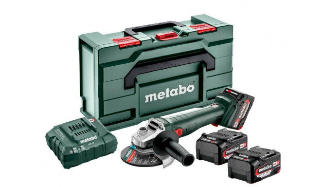 METABO nurklihvmasin 18 L 9-125 QUICK 3x4.0Ah